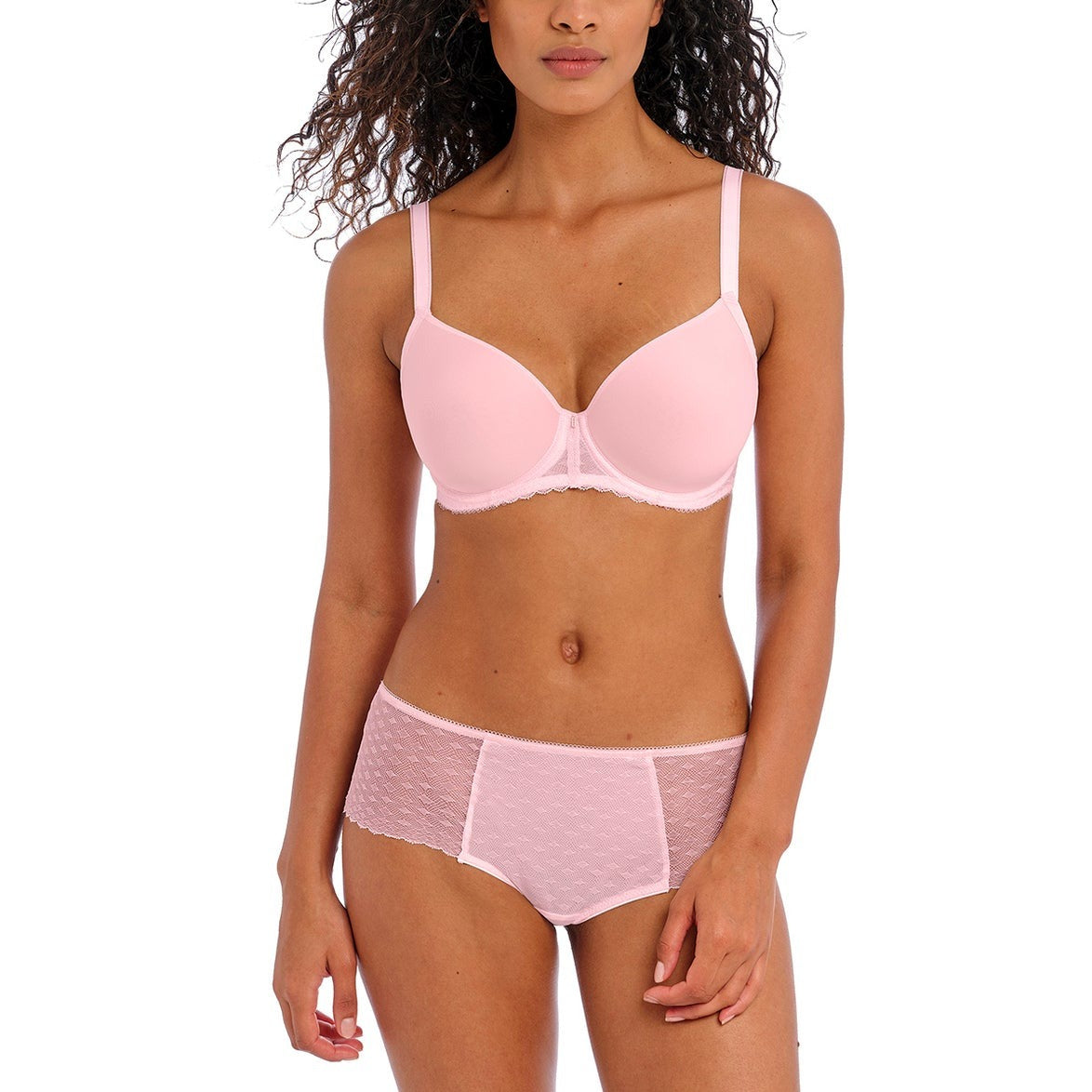 Signature Moulded Spacer Bra In Barely Pink - Freya - BraTopia