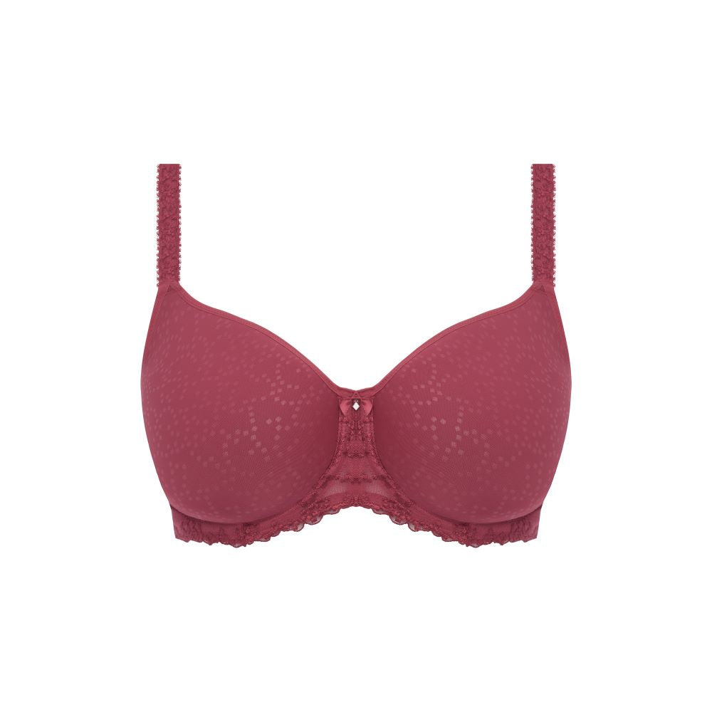 Ana Underwired Moulded Spacer Bra In Rosewood - Fantasie - BraTopia