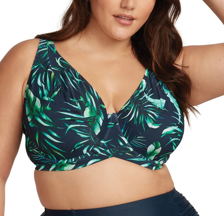 Palmspiration Goya G Bikini Top In Dark Navy - Artesands - BraTopia