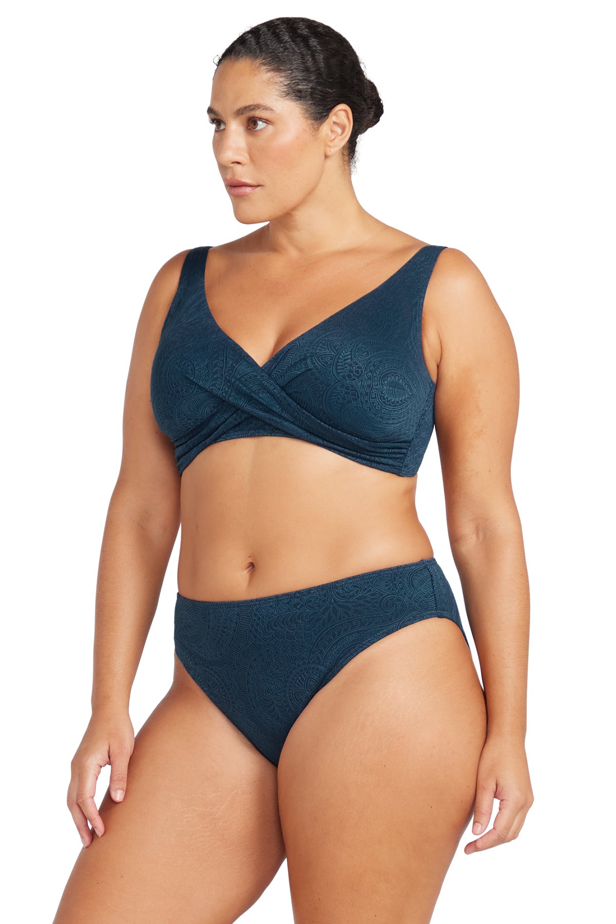 La Traviata Basic Bikini Bottom In Navy - ArteSands - BraTopia