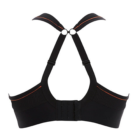 Activate Wired Non Padded Sports Bra In Black - Sculptresse - BraTopia