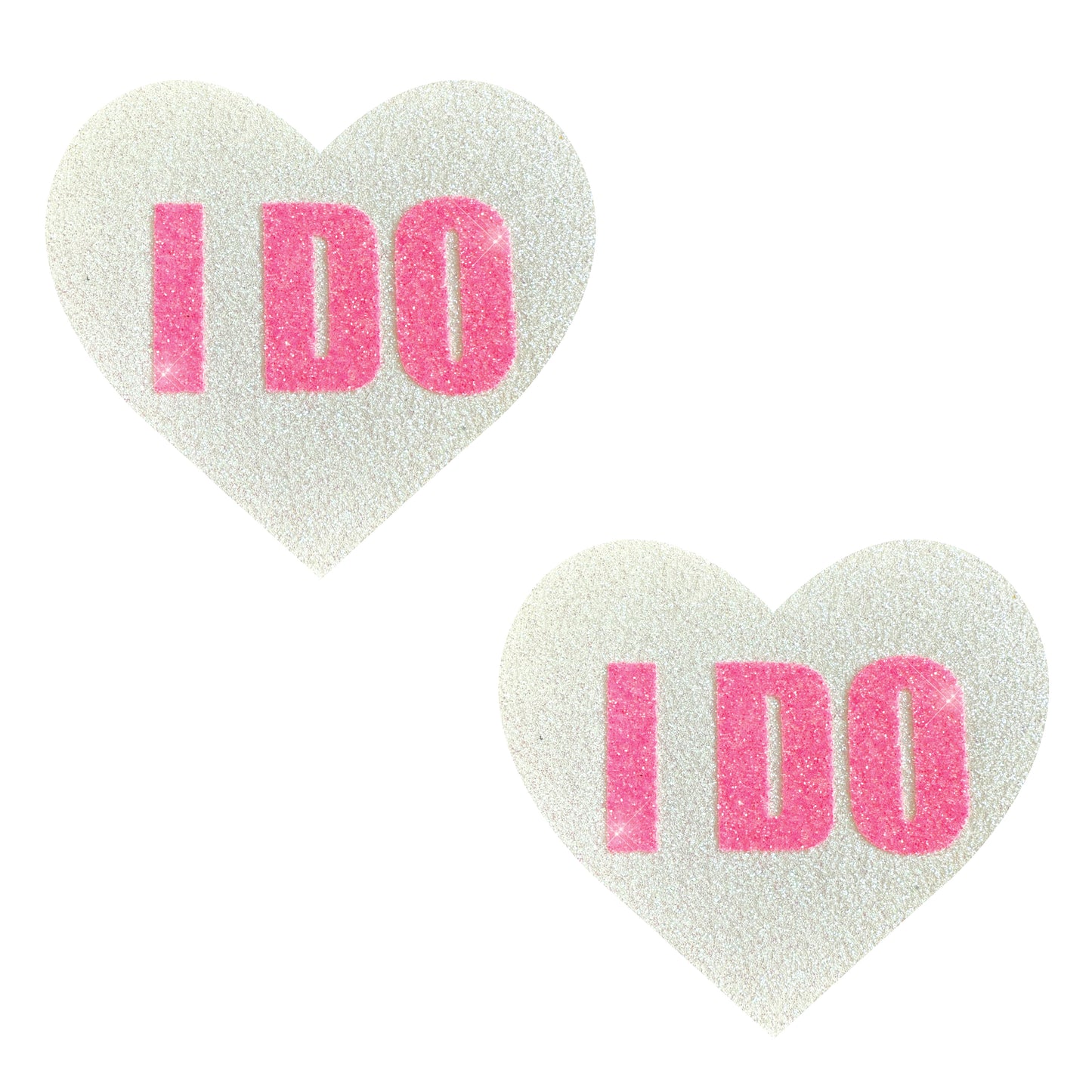 Bride Heart Nipple Cover Pasties In White - Neva Nude - BraTopia