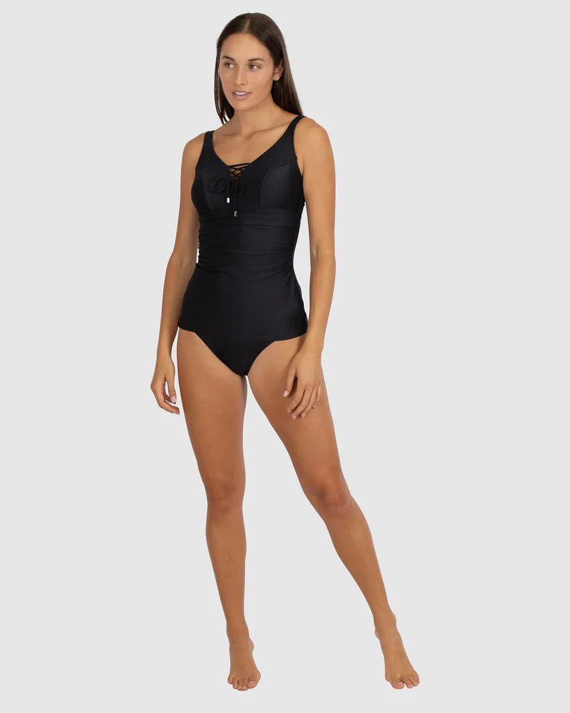 Rococco F-G Cup Singlet Top In Nero - Baku - BraTopia