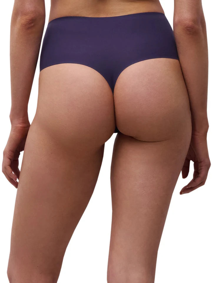 Softstretch High Waist Tanga In Fatal Violet - Chantelle