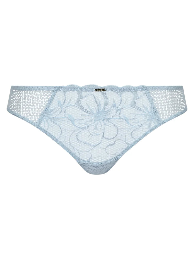 Fleurs Thong In Icy Flower - Chantelle