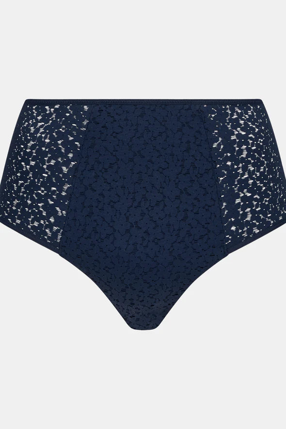 Norah High Waist Brief In Marine Blue - Chantelle