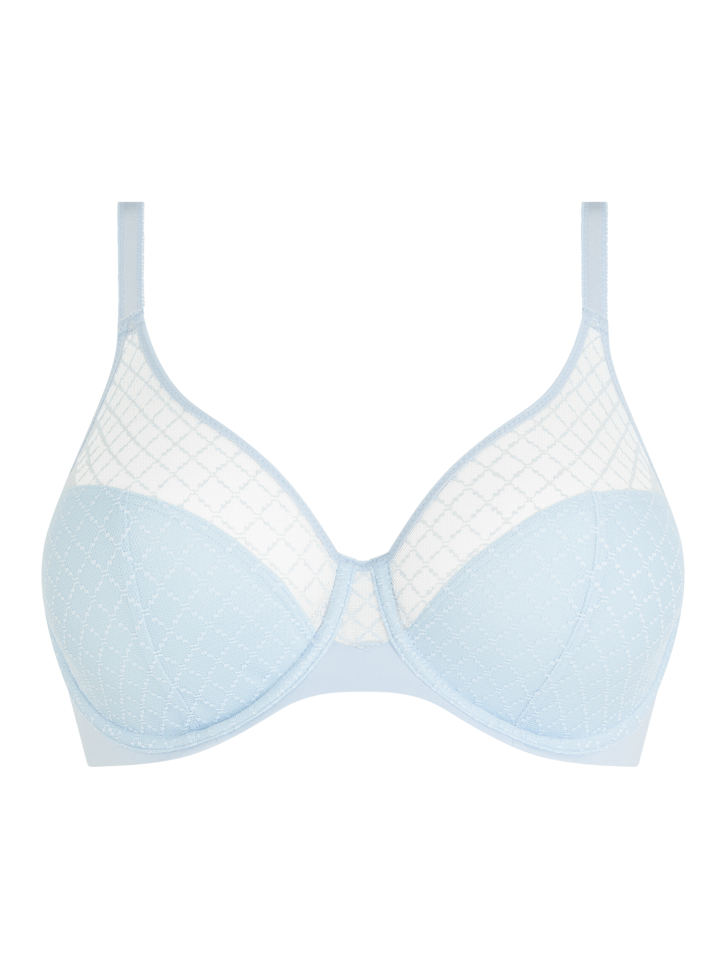 Norah Chic Flex Fit Unlined Bra In Slate Blue - Chantelle - BraTopia