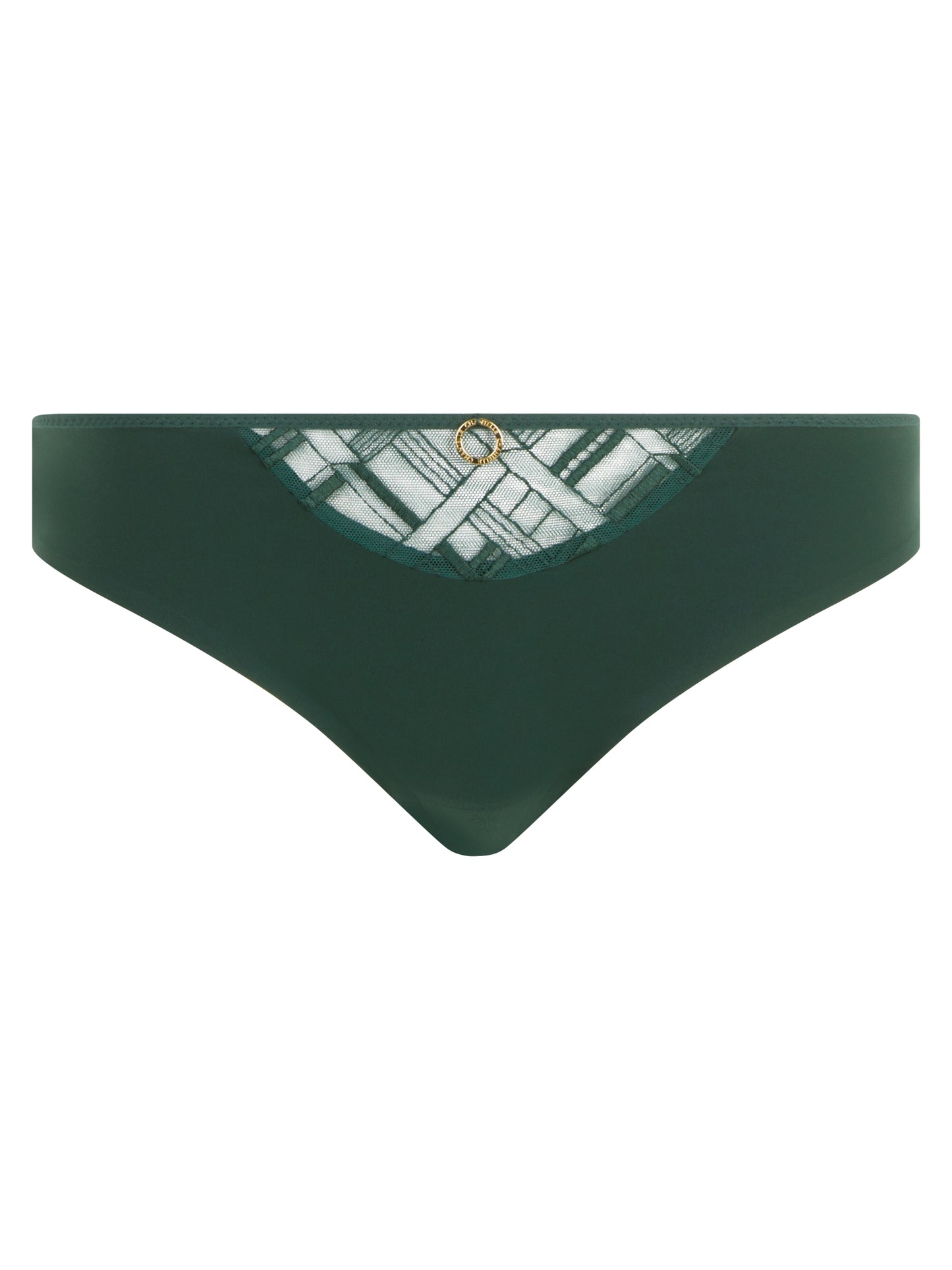 Graphic Support Brief In Empire Green - Chantelle - BraTopia