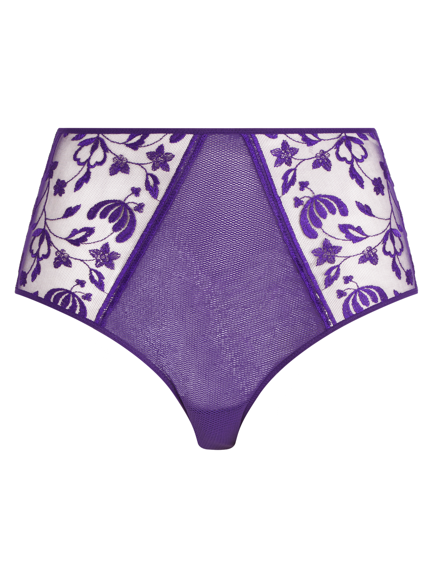 Philter High Waist Brief In Club Purple - Chantelle - BraTopia