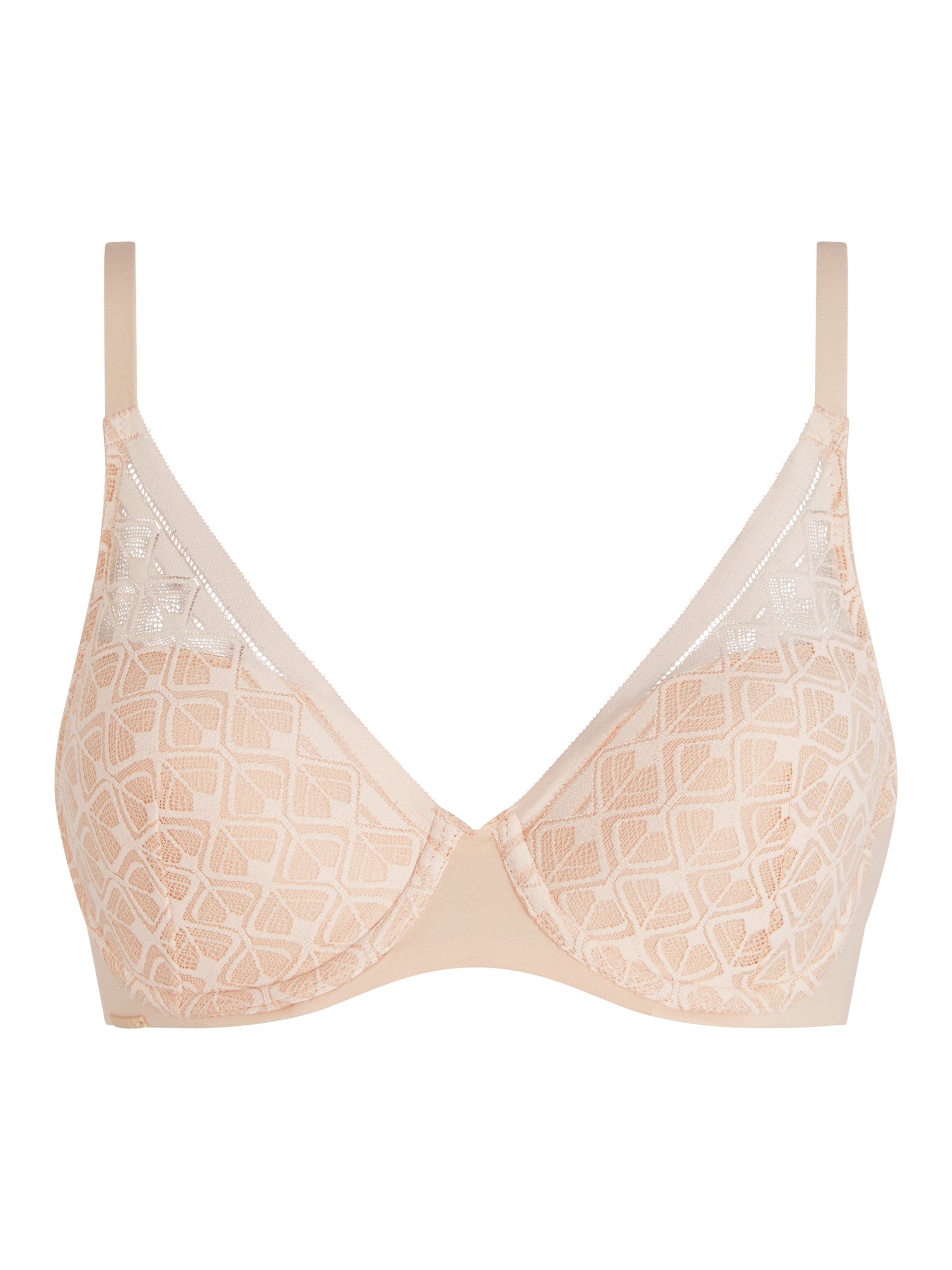 Memory Foam T-Shirt Bra In Nude Blush - Chantelle - BraTopia