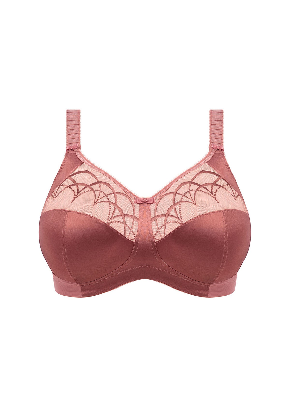 Cate Non-Wired Soft Cup Bra In Rosewood - Elomi - BraTopia