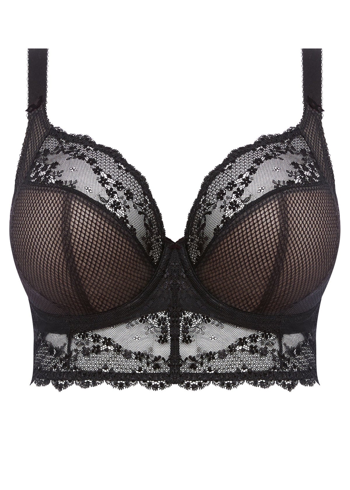 Charley UW Bralette In Black - Elomi - BraTopia