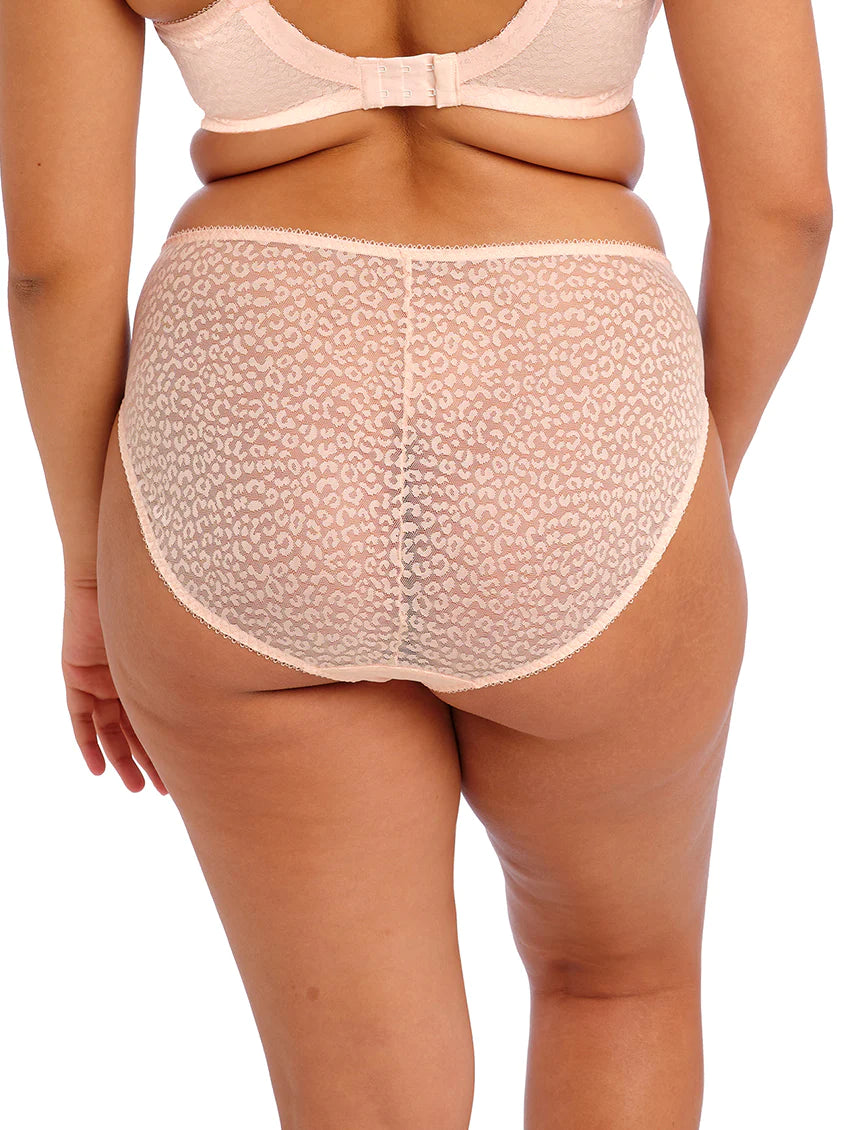 Lucie High Leg Brief In Pale Blush - Elomi - BraTopia