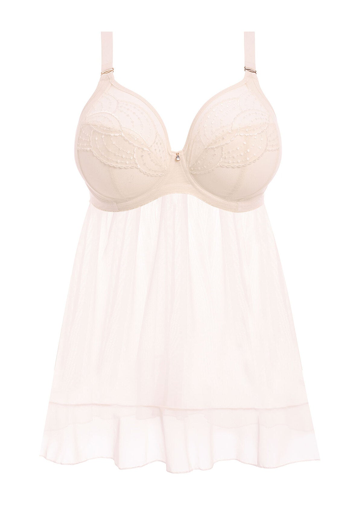 Priya Babydoll In Vanilla - Elomi - BraTopia