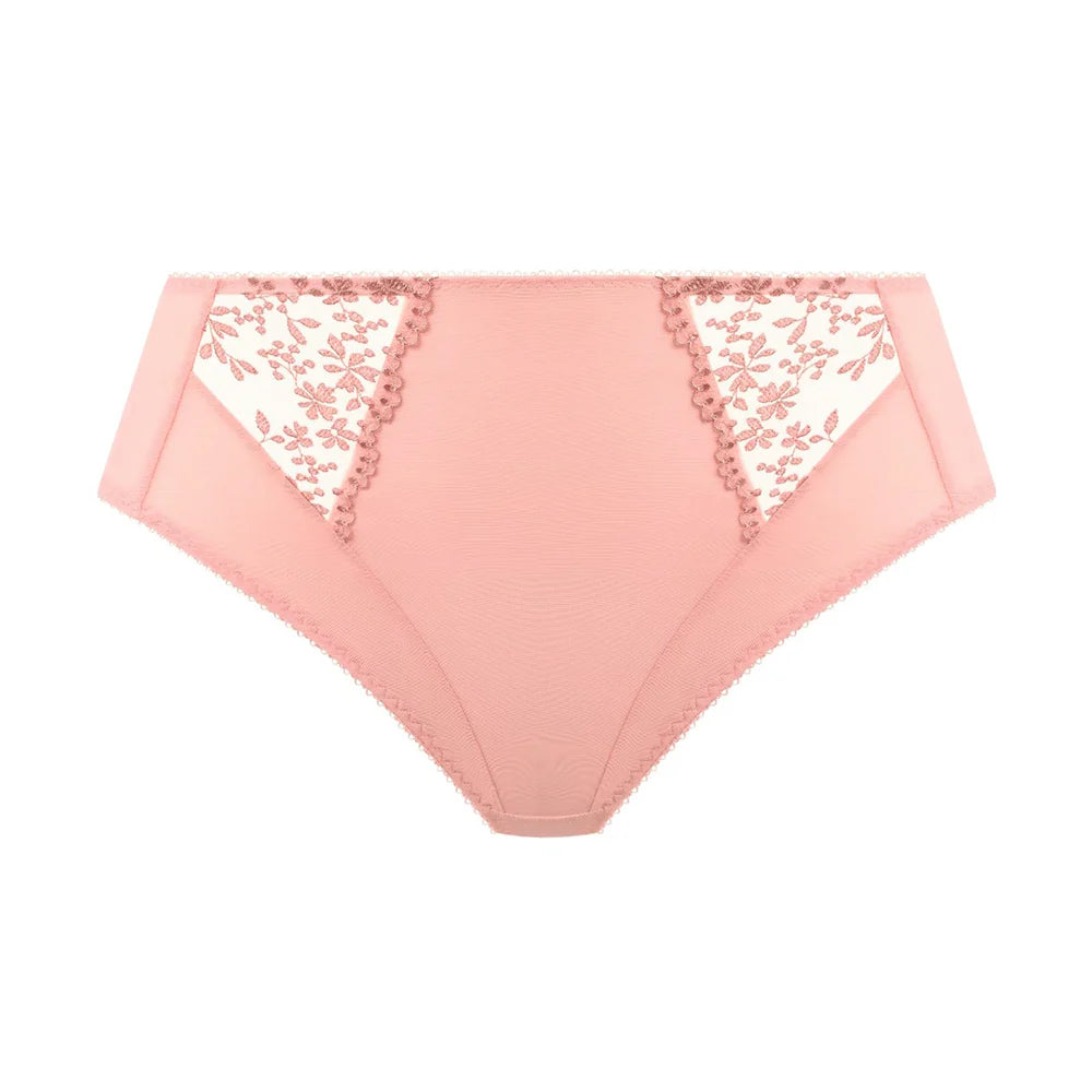 Zarla High Leg Brief In Rose Bud - Elomi