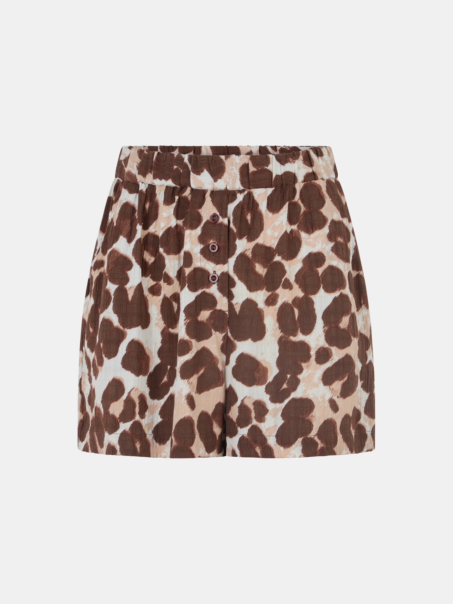 Layla Fnag Shorts In Persian Leopard - Femilet
