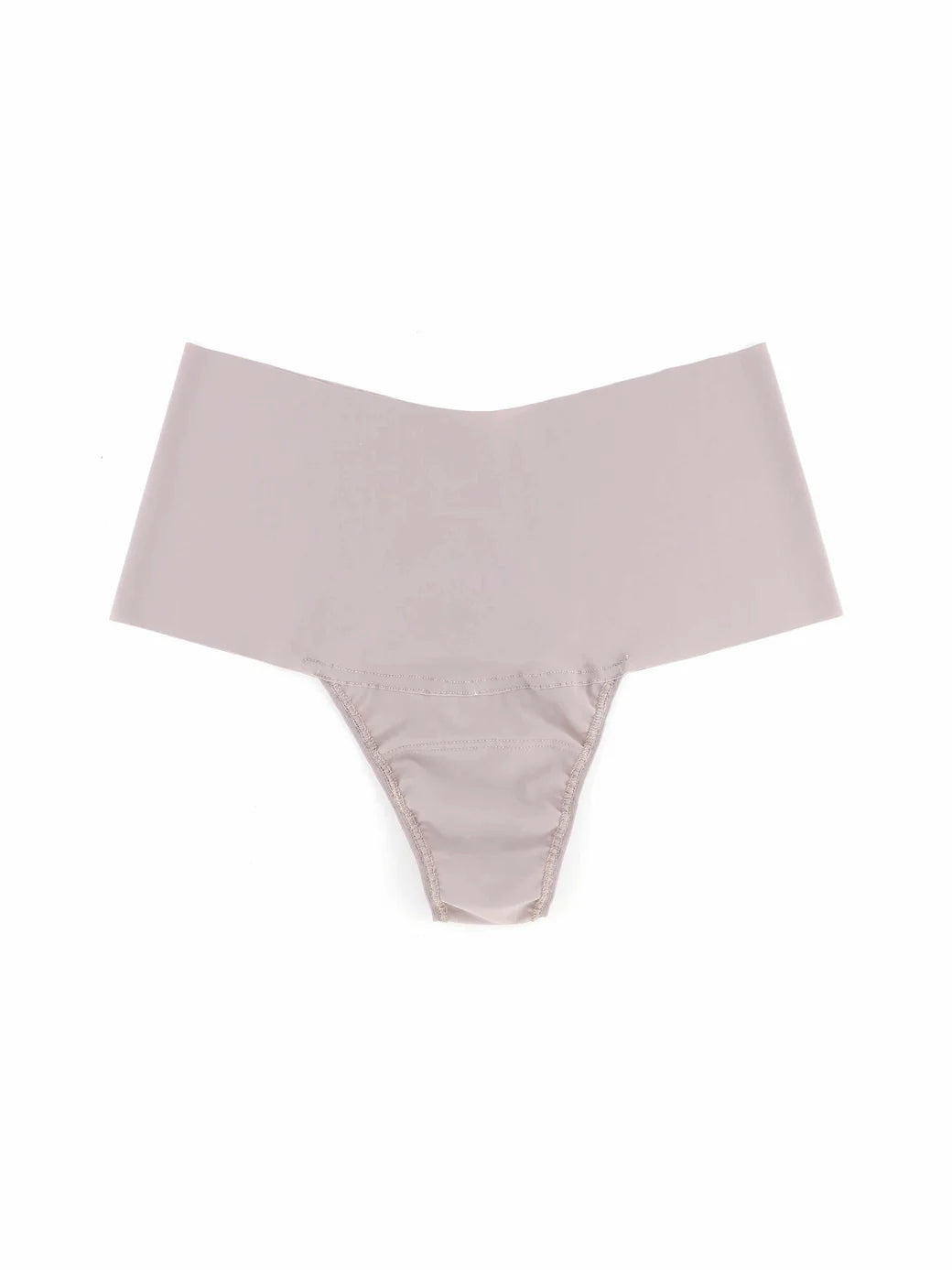 Breathe High Cut Thong In Evening Grey - Hanky Panky