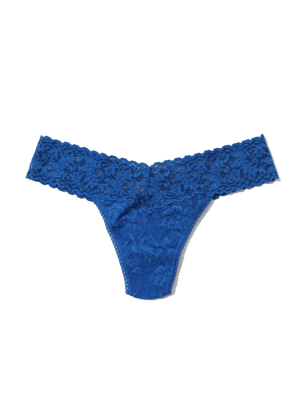 Low Rise Signature Lace Thong In Deep Dive - Hanky Panky - BraTopia