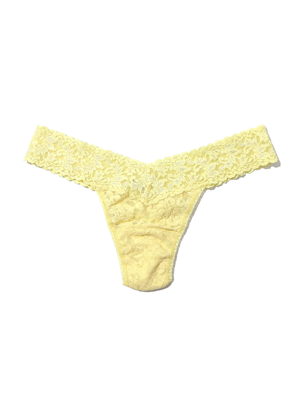 Low Rise Signature Lace Thong In It's Bananas - Hanky Panky - BraTopia