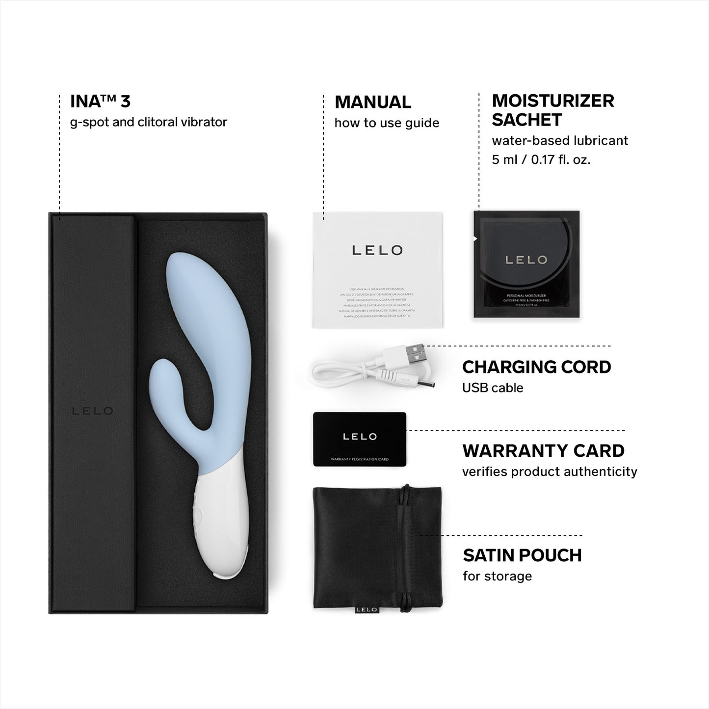 Ina 3 In Seafoam - Lelo - BraTopia