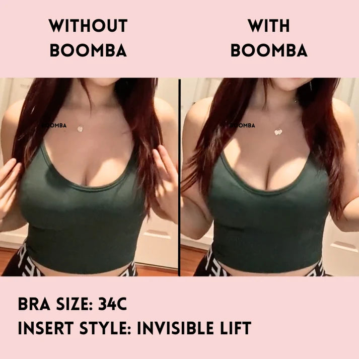 Invisible Lift Inserts In Beige - Boomba - BraTopia