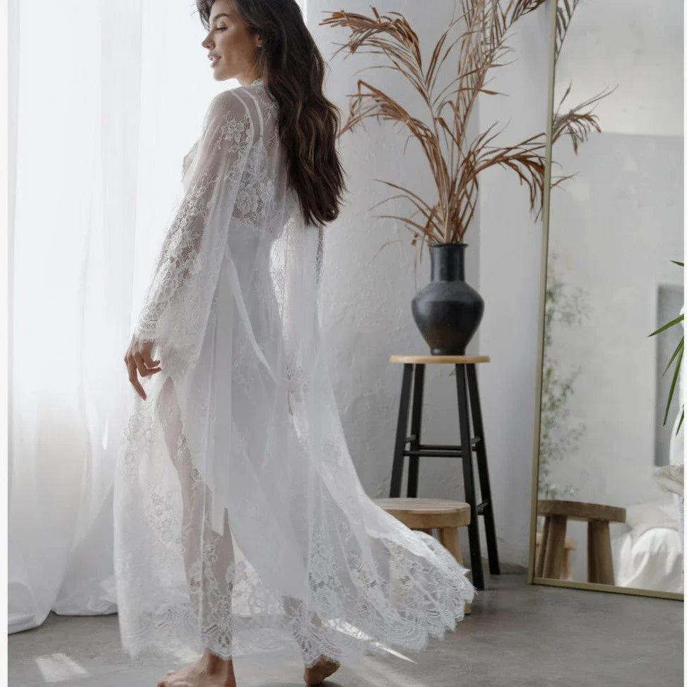 Marry Me Robe In Ivory - In Bloom
