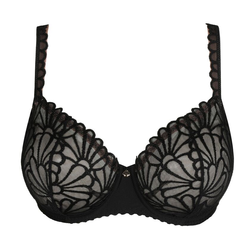 Gallipoli Balcony Bra In Black - Prima Donna - BraTopia