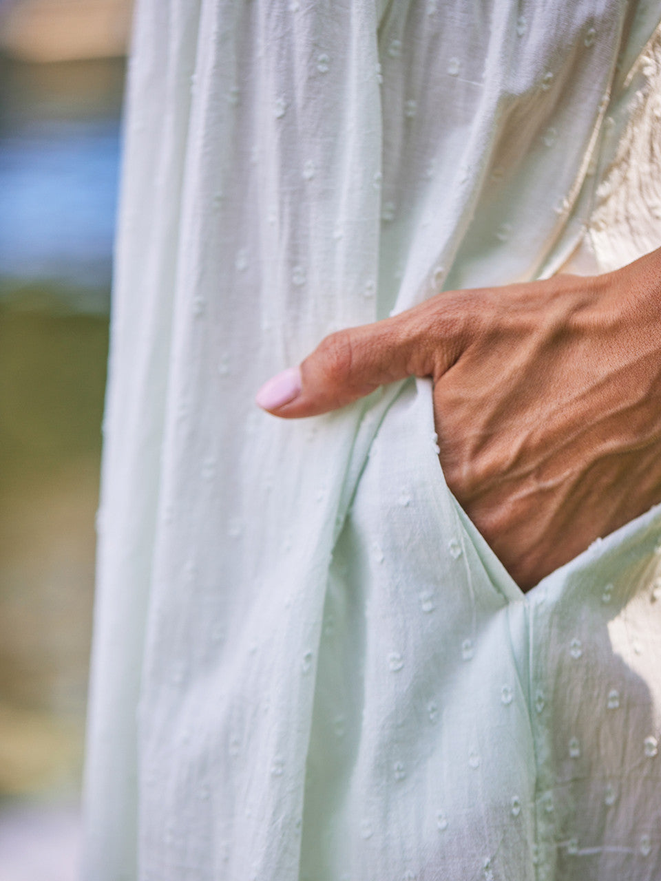 Meadow Mist Nighty In Soft Green - April Cornell