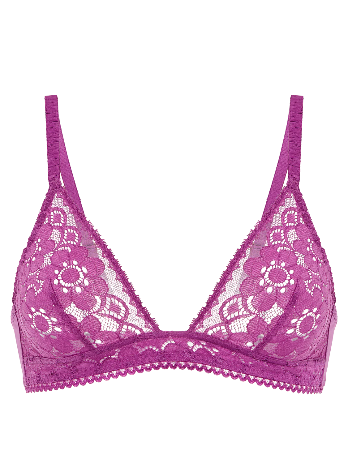 Oisive Wireless Bra In Divine Purple - Simone Perele
