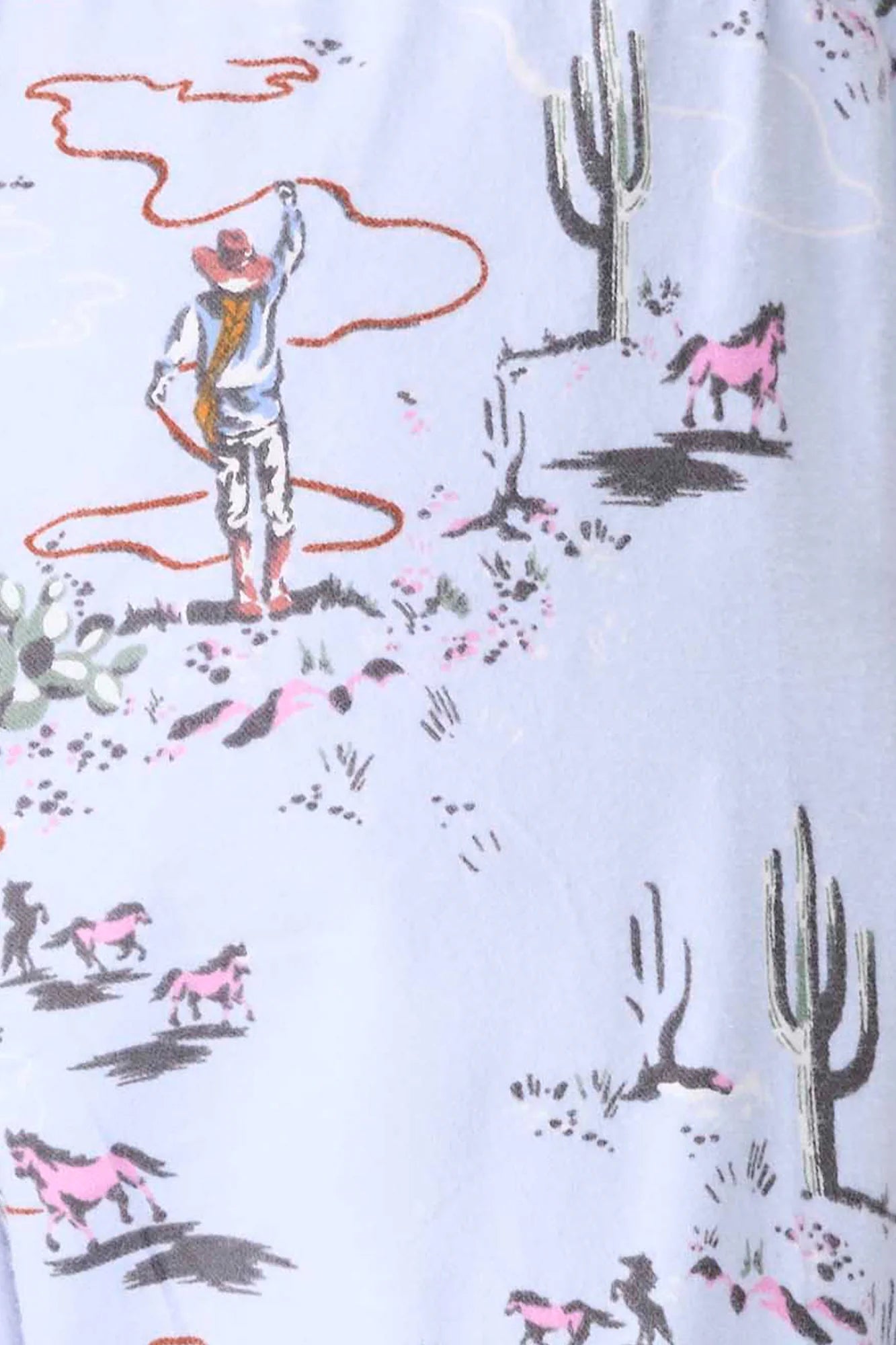 Flannels Short In Blue Whisper - P.J. Salvage - BraTopia