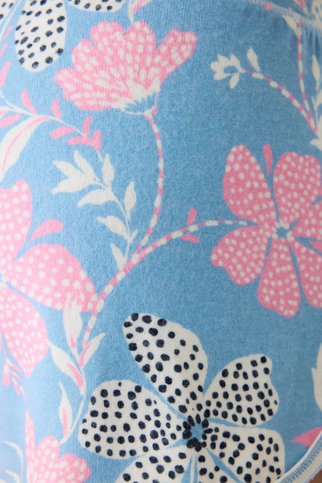 Tropic Garden Short In Bright Blue - P.J. Salvage - BraTopia