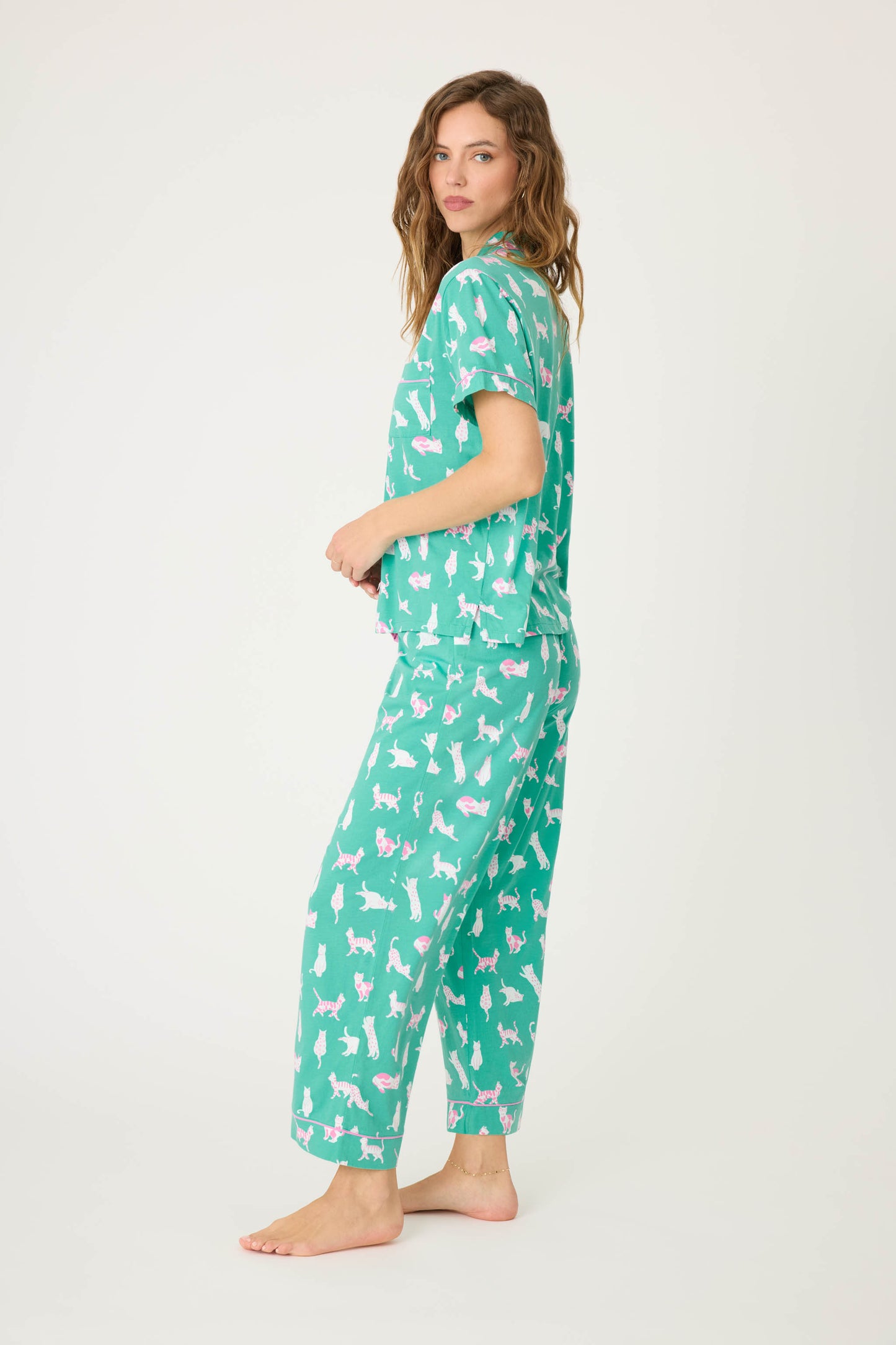 Whimsy PJ Sets In Sea Moss - PJ Salvage - BraTopia