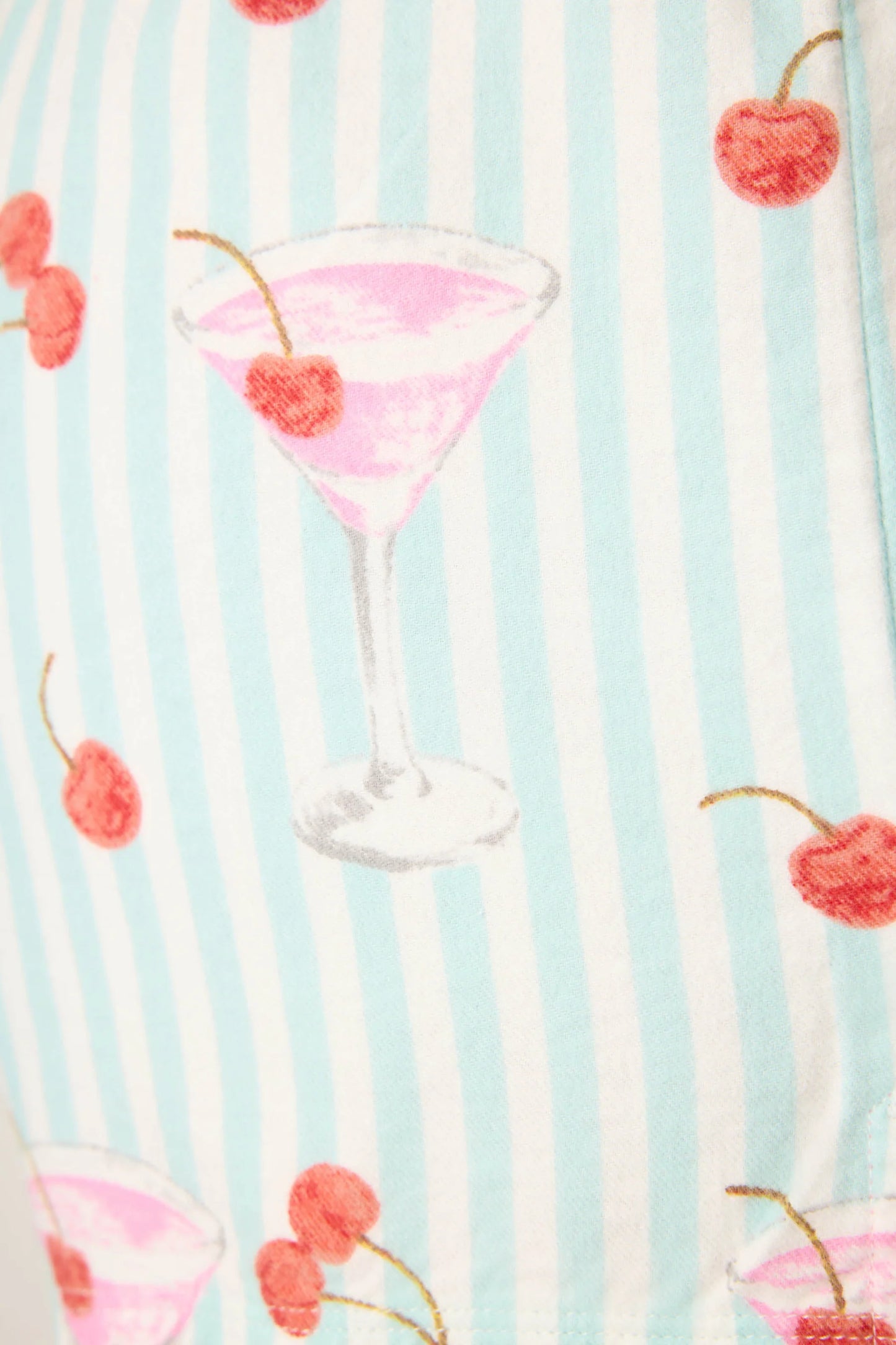 Flannels Short In Light Mint - PJ Salvage