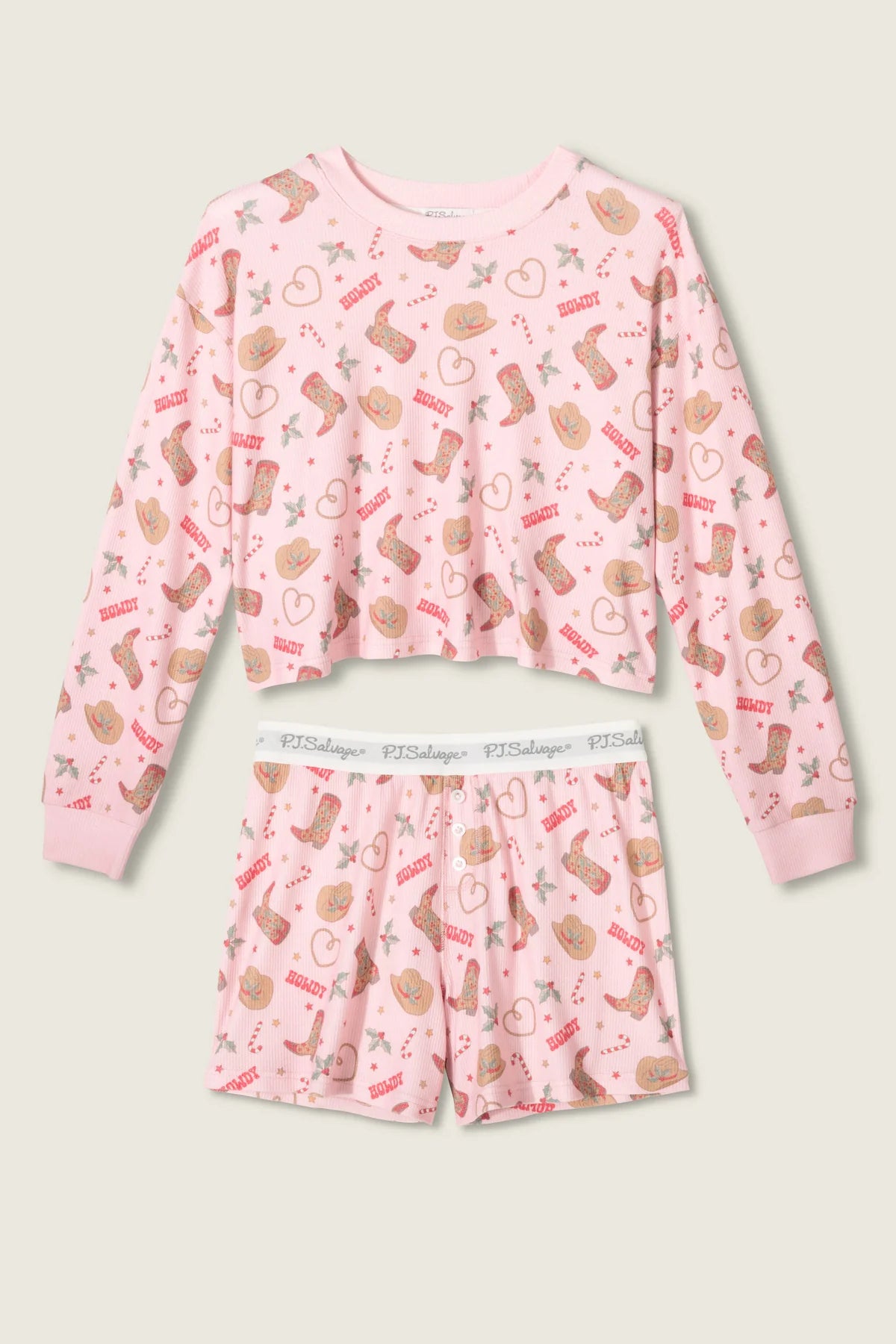 Boyfriend Boxer Short Gift Sets In Pink - PJ Salvage