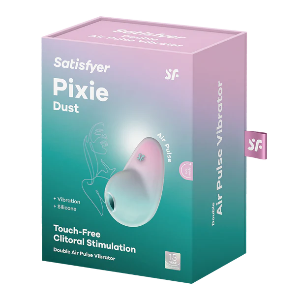 Pixie Dust Vibrator In Mint/ Pink - Satisfyer