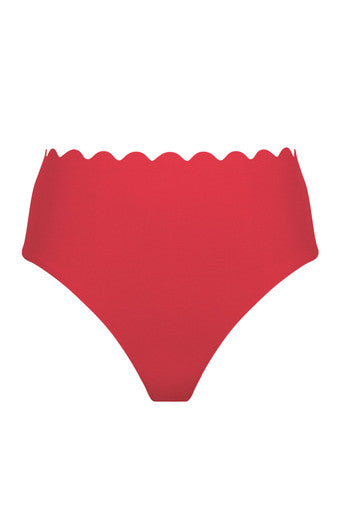 Spirit High Waist Brief in Red - Panache