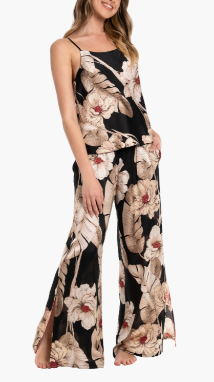 Indy Print Pajama In Summer Song - Midnight Bakery - BraTopia