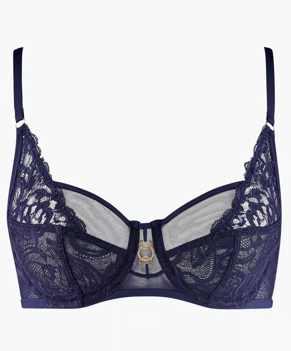 Feeling Myself Comfort Full Cup Bra In Astral Blue - Aubade - BraTopia