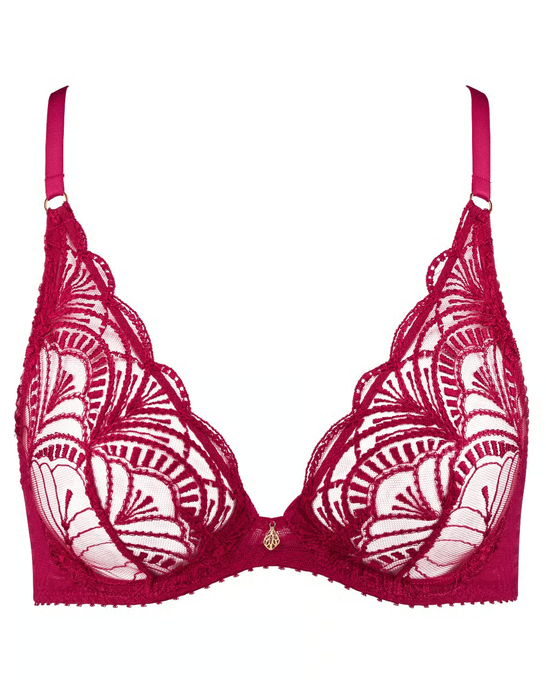 Vibes Underwires Triangle Bra In Love Potion - Aubade - BraTopia