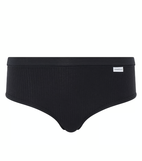 Cotton Comfort Hipster In Black - Chantelle - BraTopia