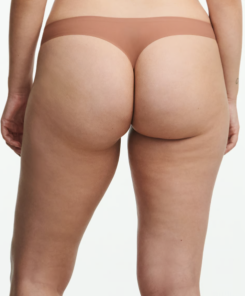 Softstretch Thong In Mocha Mousse - Chantelle - BraTopia