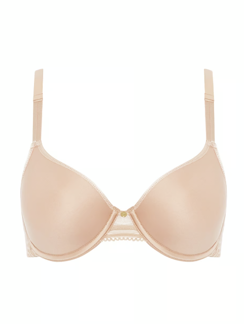 C Jolie Memory Foam Bra In Nude Rose - Chantelle - BraTopia
