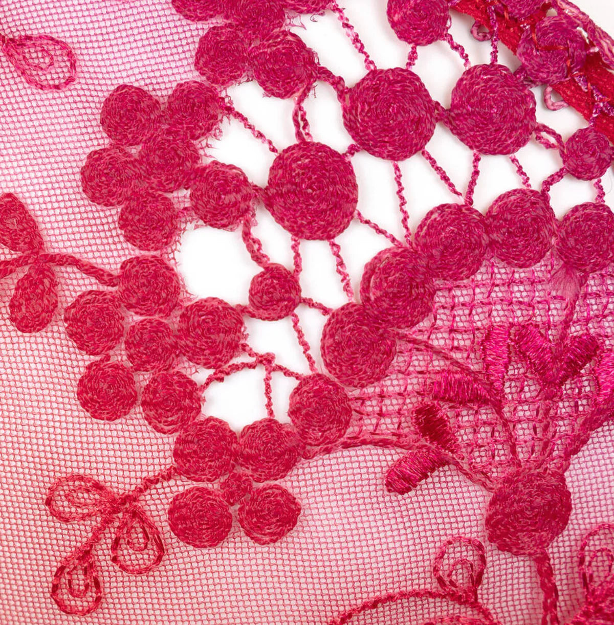 Wish Half Cup Bra In Rainbow Red - Simone Perele