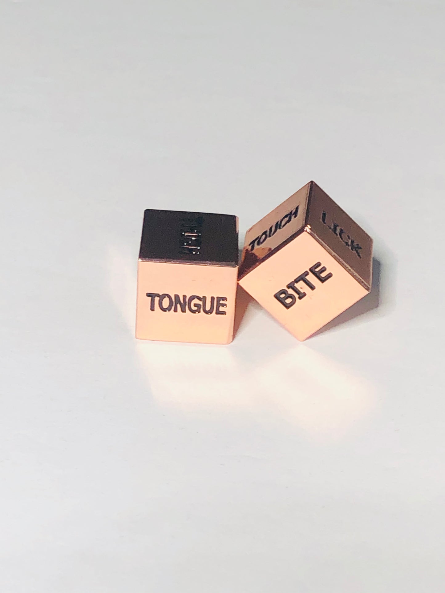 Sex Dice In Rose Gold - Pink Elephant - BraTopia