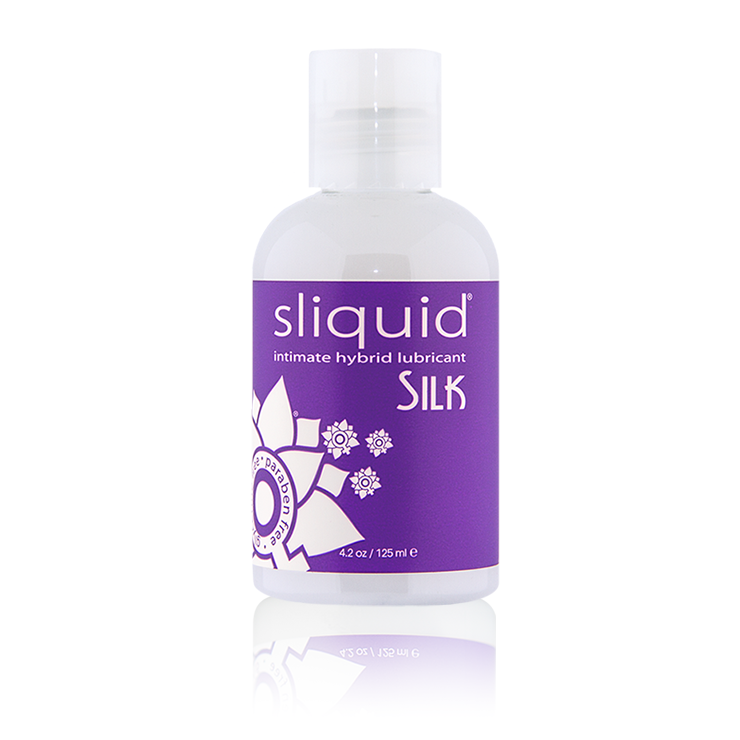 Natural Silk Intimate Lubricant 125mL - Sliquid - BraTopia