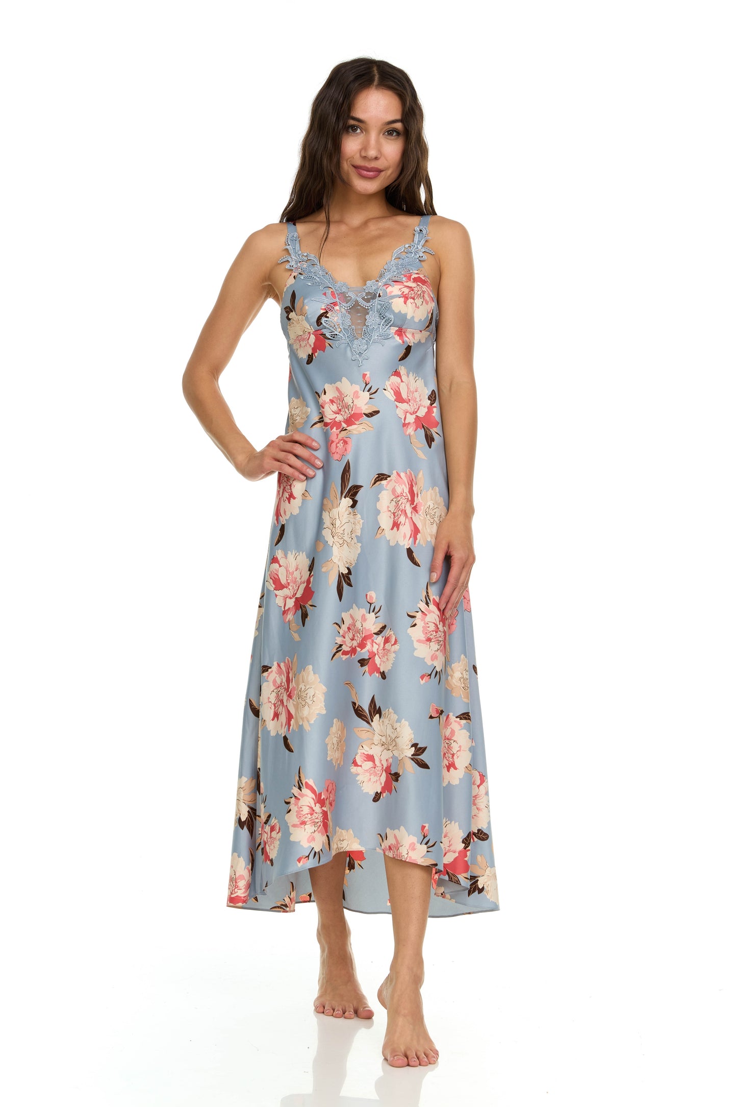 Stella Printed Grown In Grey - Flora Nikrooz - BraTopia