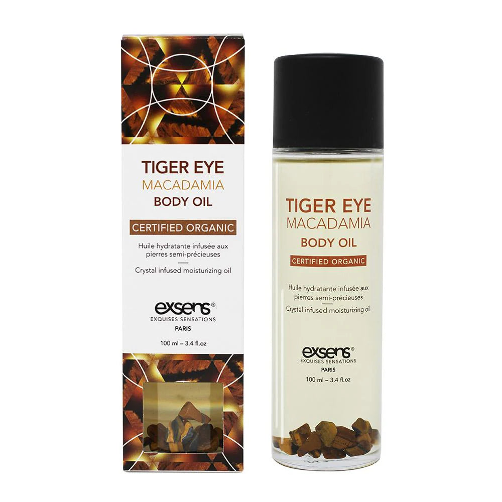 Tiger Eye Macadamia Body Oil - Exsens