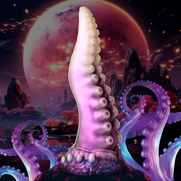 Astropus Tentacle Silicone Dildo In Multi - Creature Cocks