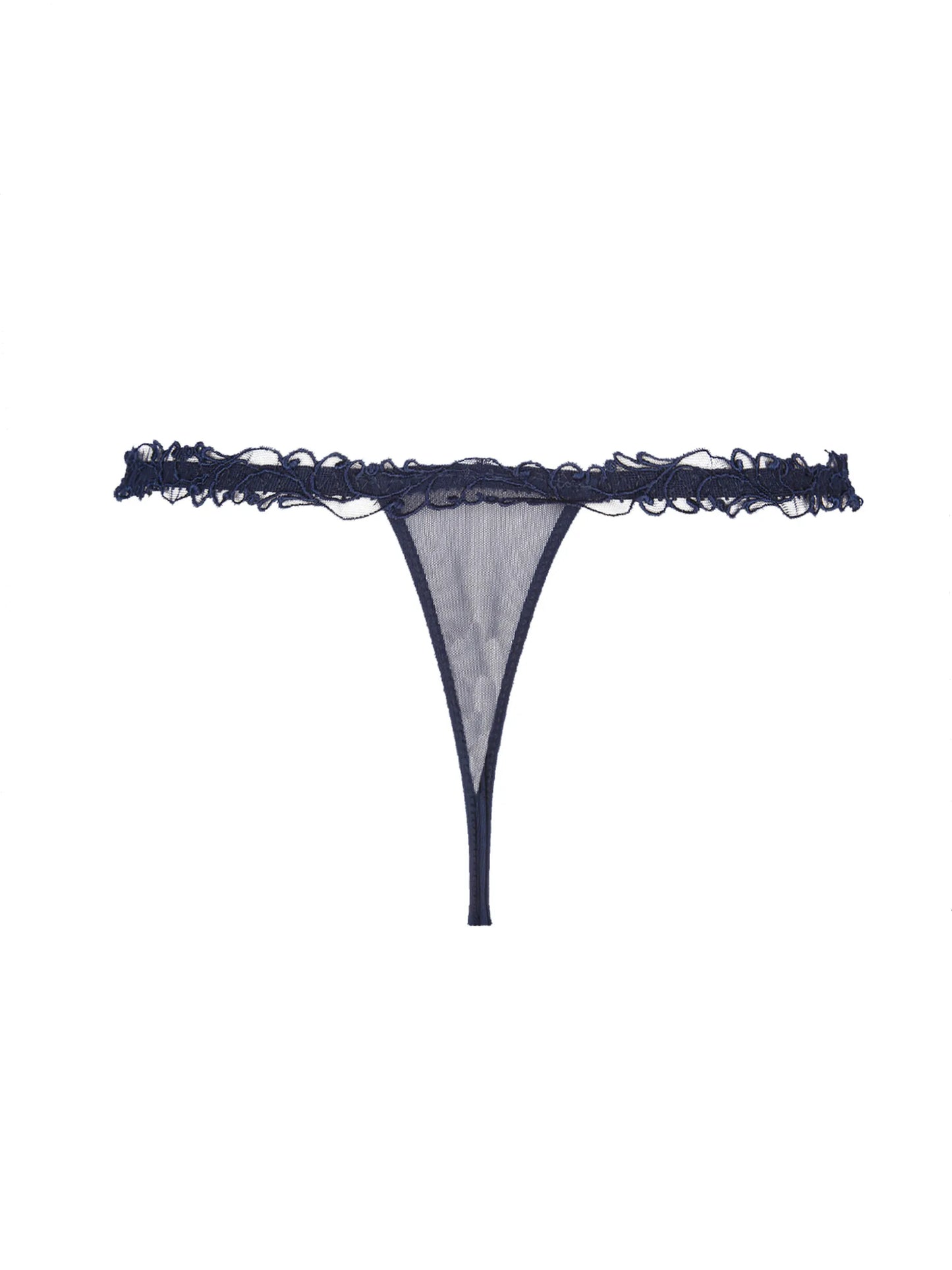 Soir De Venise Sexy Thong In Bleu Venise - Lise Charmel - BraTopia