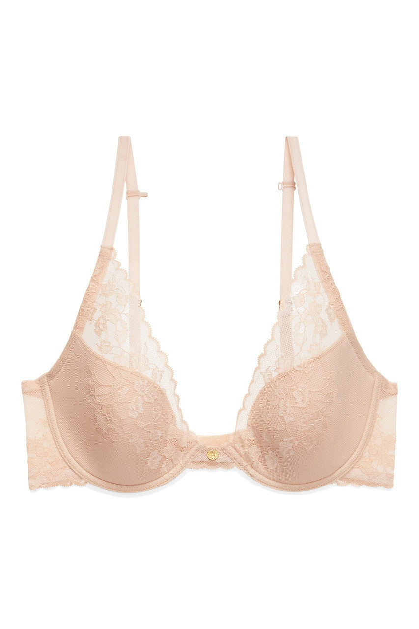 Cherry Blossom Convertible Bra In Cameo Rose - Natori - BraTopia